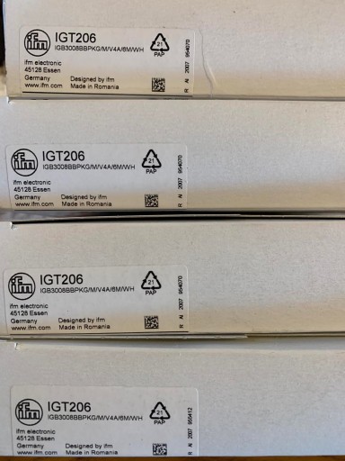 IFM Electronic Sensor Inductive IGT206 Inductive Sensor