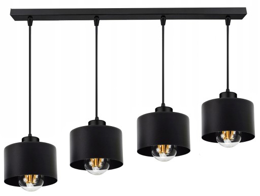 LAMPA WISZĄCA SUFITOWA LW-4 LED E27 LOFT WALEC
