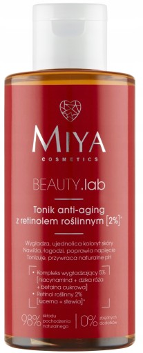 Miya Beauty.lab Tonik anti-aging z retinolem roślinnym 2 % 150 ml