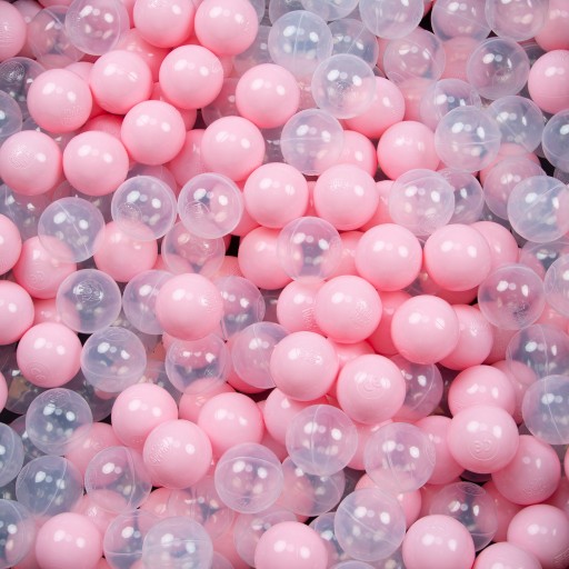 KiddyMoon kolorowe KULKI PIŁECZKI 6cm Zestaw 500
