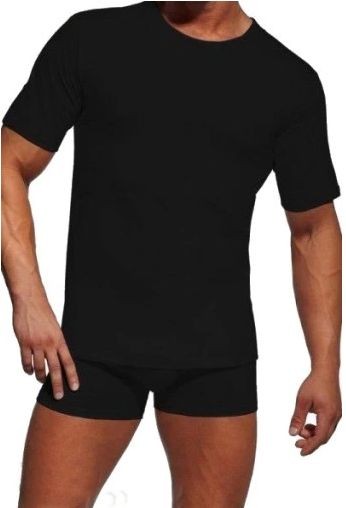 Cornette KOSZULKA AUTHENTIC 202 NEW L czarny