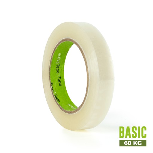 TAŚMA KLEJĄCA BASIC TRANSPARENT 18MMX132M