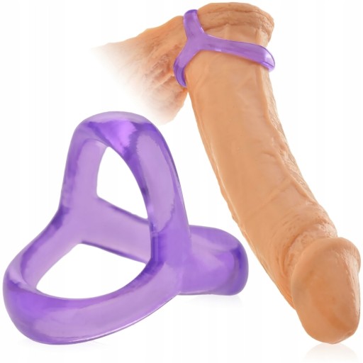 PIERŚCIEŃ EREKCYJNY COCK RING WZMACNIAJĄCY WZWÓD