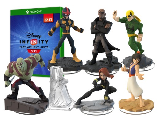 DISNEY INFINITY 2.0 BIG PACK 7 FIGUREK XBOX ONE