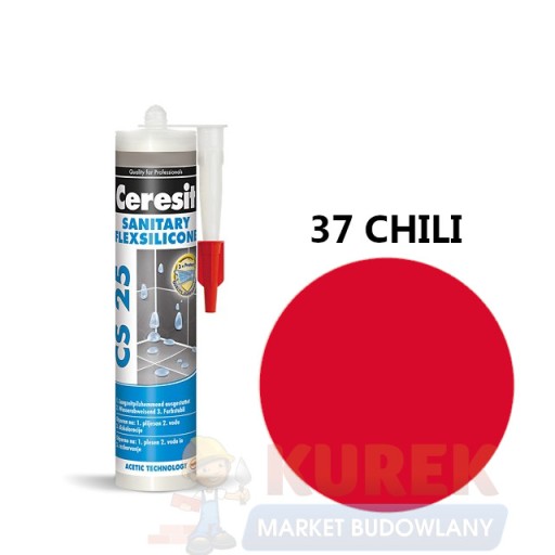 SILIKON SANITARNY CERESIT CS25 CHILI 280ML