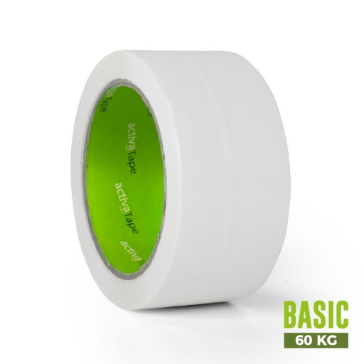 Taśma Klejąca Basic Biała 48mmx66m 1szt.
