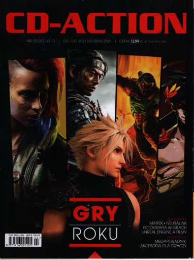 2/2021 CD-ACTION gry roku