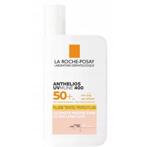 LA ROCHE ANTHELIOS FLUID BARWIĄCY UVMUNE SPF50