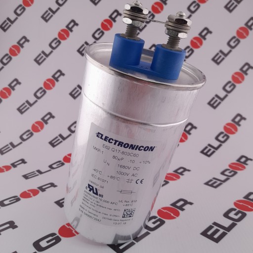 KONDENSATOR ELECTRONICON 80mF E62.Q17-803C60 MKP-1