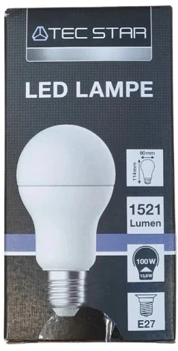 TEN STAR ŻARÓWKA LED 1521 Lumenów E27
