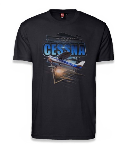 Koszulka Cessna 152 PR-EHR samolot T-shirt S