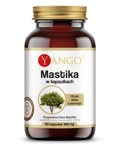 MASTIKA ZGAGA REFLUKS 60 KAPSUŁEK YANGO