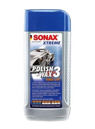 SONAX XTREME POLISH & WAX 3 - WOSK POLERUJĄCY 202100