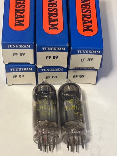 Lampa Tungsram EF89 NOS