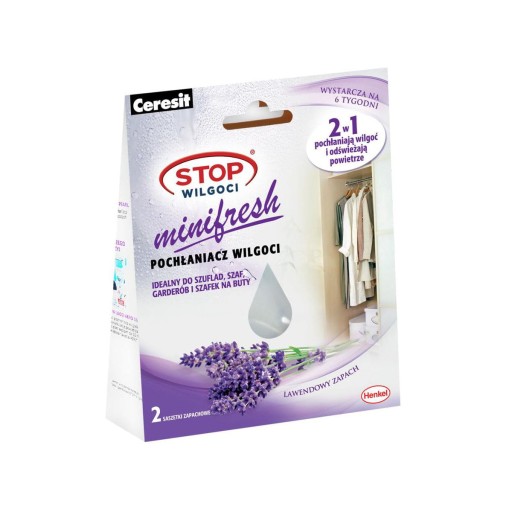 Pochłaniacz wilgoci w saszetkach 2 szt. STOP WILGO