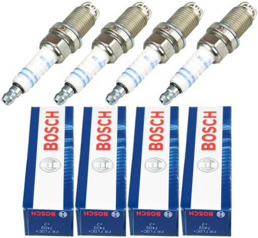 4x ŚWIECA ZAPŁONOWA BOSCH 0242235668 FR7LDC+