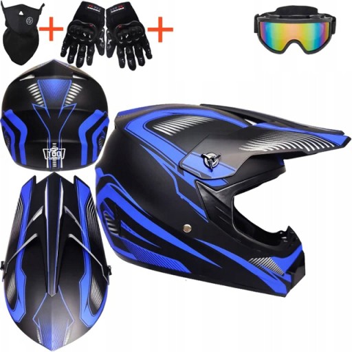 Kask MTB Fullface motocrossowy Off-Road Endur