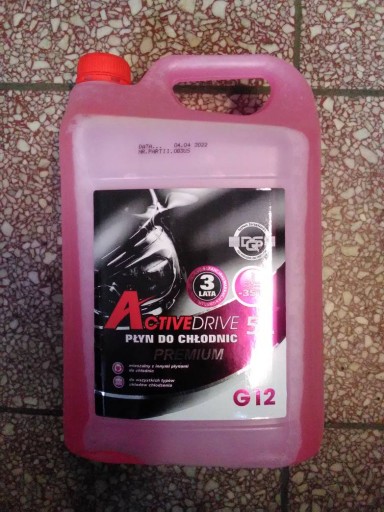 PŁYN DO CHŁODNIC -35 ACTIVEDRIVE PREMIUM 5L G12