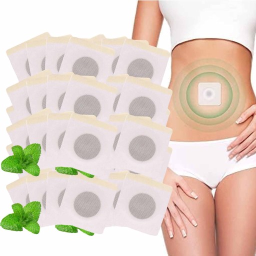 50x PLASTRY ODCHUDZAJĄCE SLIM PATCH NATURALNE SKŁADNIKI WYSZCZUPLAJĄCE