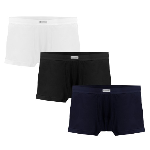 3X BOKSERKI CHŁOPIĘCE WIELOPAK MAJTKI BAWEŁNA Z LYCRA CHŁOPAK 164-170 XS