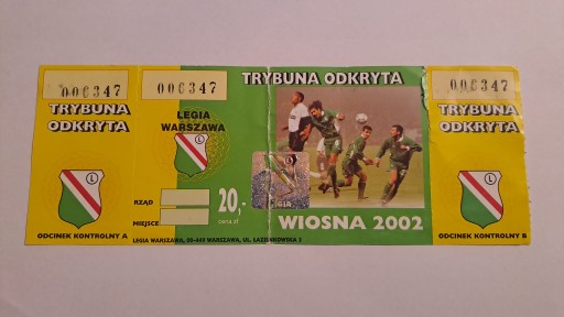 LEGIA WARSZAWA - POLONIA WARSZAWA 05-04-2002