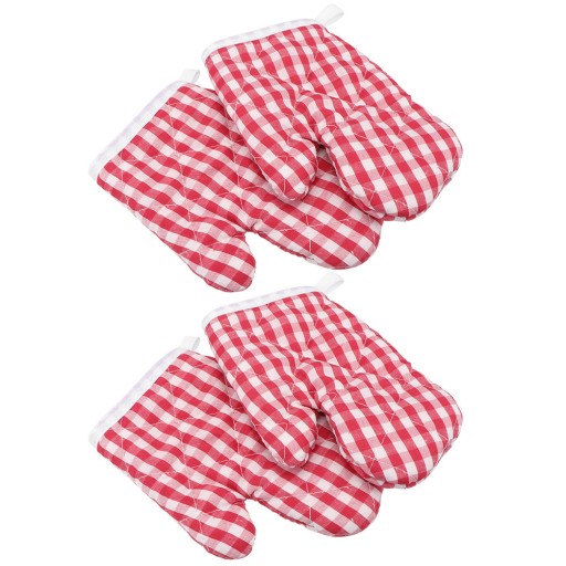 RĘKAWICZKI ODPORNE NA CIEPŁO RĘKAWICE DO GRILLA MINI GRILL