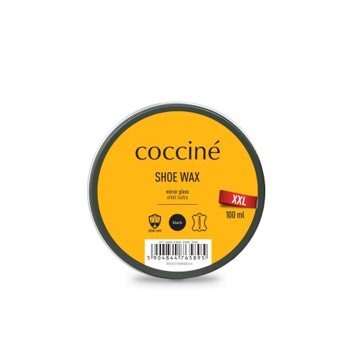 COCCINE SHOE WAX MAX PASTA DO BUTÓW CZARNA 100ML SKÓRA NATURALNA WOSK
