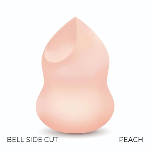 Gąbka do makijażu blender BELL SIDE CUT - PEACH