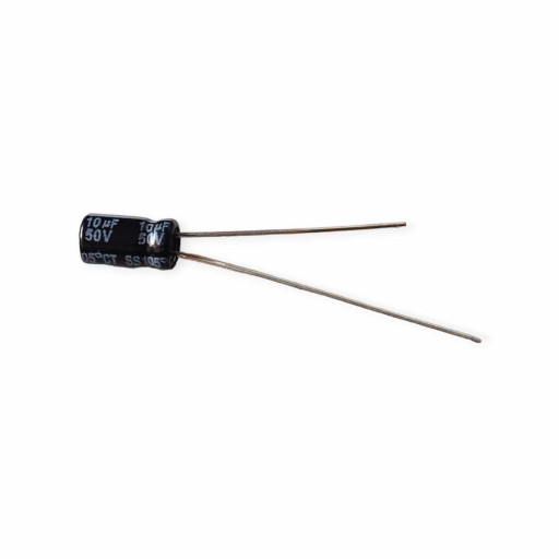 SS050M0010-0407 KONDENSATOR 10uF 50VDC 4x7mm