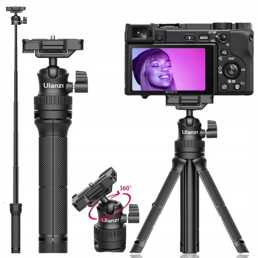 SELFIE-STICK KIJEK DO TELEFONU KAMER GOPRO STATYW
