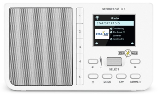 RADIO INTERNETOWE STERNRADIO IR 1 BIAŁY