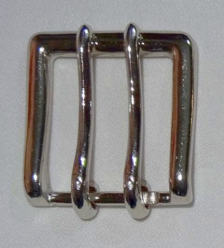 Klamra nikiel 40mm sprzączka do sakw kufra paska