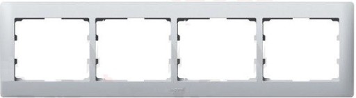 Ramka 4x poziom Metalic Sistena 771304 Legrand