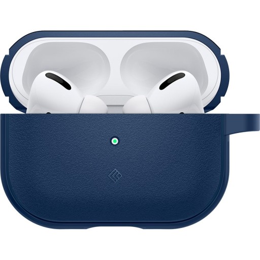 Etui Spigen do AirPods Pro 2/1, solidne matowe dopasowane z karabińczykiem