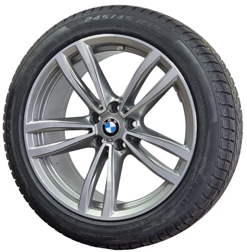 Koła BMW G11 G12 G32 19 CALI Czujniki ZIMOWE PIRELLI 647M 2020 ROK M-PAKIET