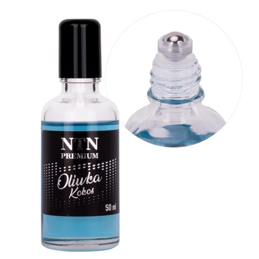 NTN Oliwka do skórek paznokci odżywka 50ml roller z kulką KOKOS