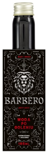 BARBERO - WODA PO GOLENIU - ODŚWIEŻENIE I UKOJENIE - 185ml
