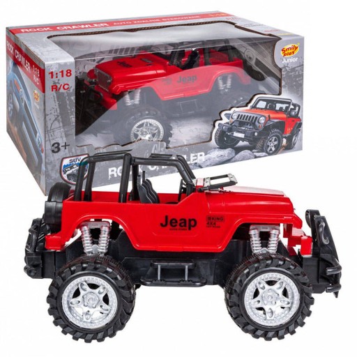 AUTO Jeep ROCK CRAWLER R/C ZDALNIE STEROWANE 1:18