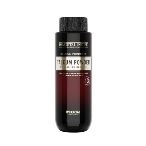 IMMORTAL TALC Talk Powder do włosów Barber 180g
