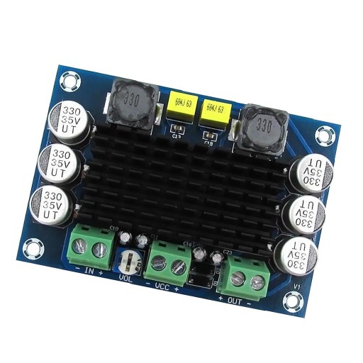 D2 Mono Channel 100W Digital Audio Stereo Power