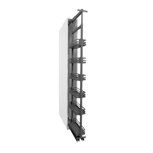Cargo MIDI pełne dno GRAFIT 40cm 1400-1700mm AMIX