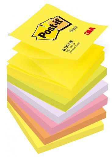 Karteczki samoprzylepne Post-it Z-Notes Neonowe