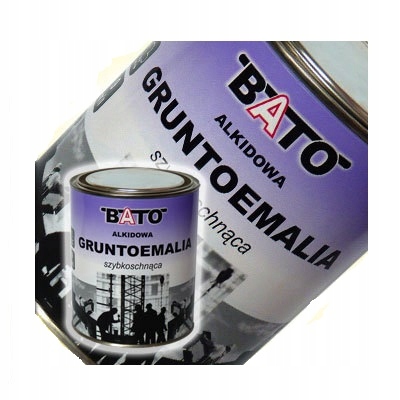 GRUNTOEMALIA ALKIDOWA SZARY RAL 7035 0,8 L