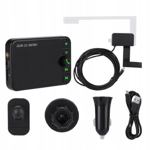 DAB/DAB Radio Samochodowe Bluetooth,