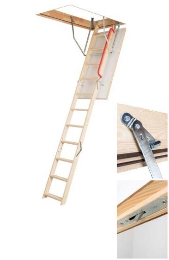 Schody strychowe OPTISTEP OLE MAXI Thermo 70x120 2
