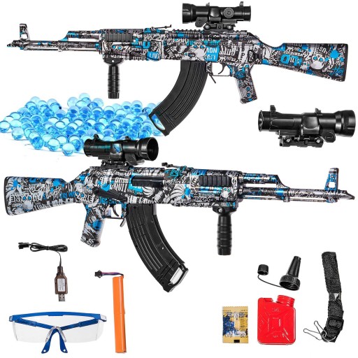 AKM PISTOLET KULKI ŻELOWE KARABIN AUTOMAT AK47DUŻY