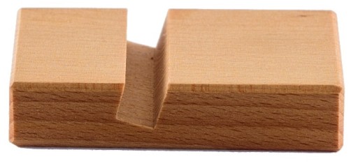Podstawka DREWNIANA pod telefon smartfon stojak