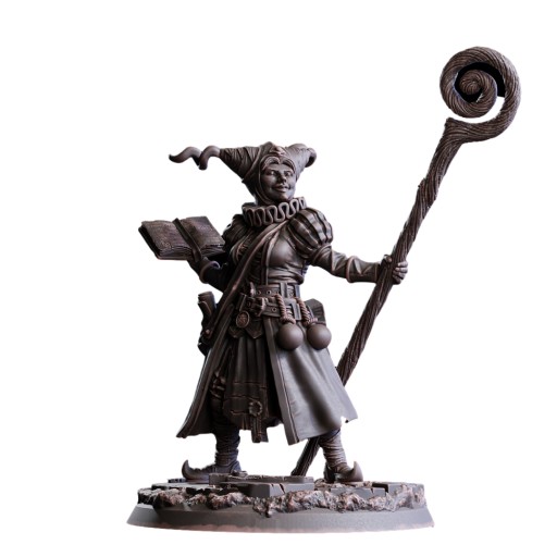 Shalana, Gnome Wizard RPG D&D Figurka FOG