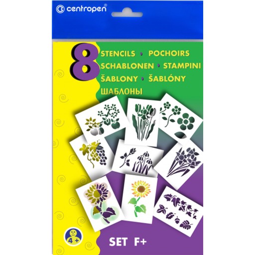 Szablony F+ Centropen Stencils 9996
