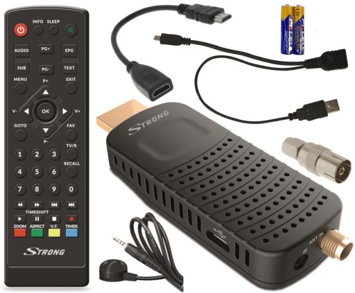 Dekoder tuner STRONG SRT82 FullHD DVB-T2 H265 HEVC